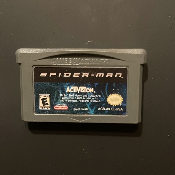 Spider-Man Game Boy Advance game preowned in good working condition - Picture 4 of 5